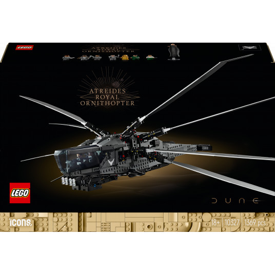 LEGO® 10327 ikonu kāpa — Atreides karaliskais ornitopteris