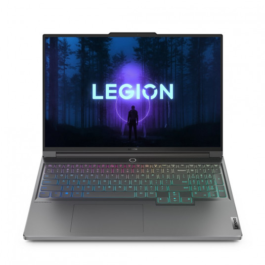 Lenovo Legion Slim 7 piezīmjdators 40,6 cm (16 collas) WQXGA Intel® Core™ i7 i7-13700H 16 GB DDR5-SDRAM 512 GB SSD NVIDIA GeForce RTX 4060 Wi-Fi 6E (802.11ax) Windows 11 Home pelēks