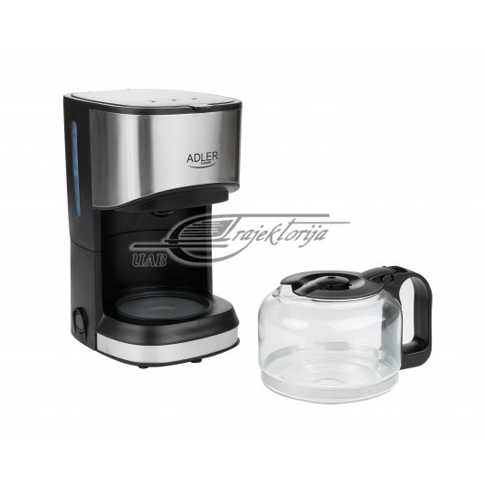 Adler Coffee maker AD 4407 Drip, 550 W, Black