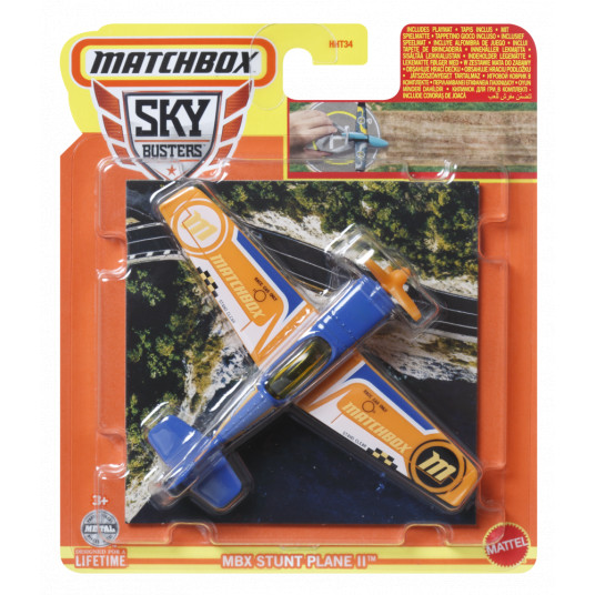 Matchbox lidmašīna ar skrejceļu