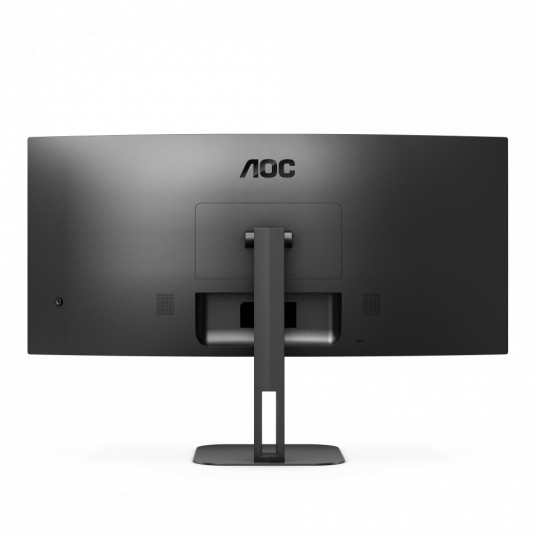 AOC izliekts monitors CU34V5C/BK 34 ", VA, WQHD, 3440 x 1440, 21:9, 4 ms, 300 cd/m², HDMI pieslēgvietu skaits 1, 100 Hz