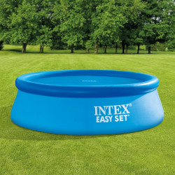 Intex solārais baseina pārsegs, zils, 244 cm, polietilēns
