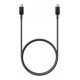 Kabelis Samsung Cable (Type C to C)_5A 1m long Black