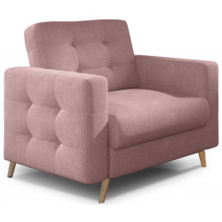 Krēsls Asgard, rozā, audums Soro 61