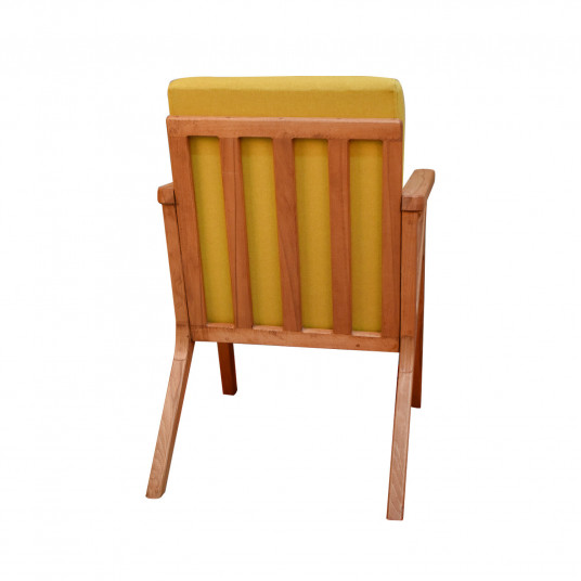Krēsls Melody - dzeltens