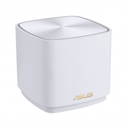 Asus EU+UK 2PK maršrutētājs ZenWiFi XD5 802.11ax, 574+2402 Mbit/s, 10/100/1000 Mbit/s, Ethernet LAN (RJ-45) porti 1, MU-MiMO Jā, Nav mobilās platjoslas, Balts