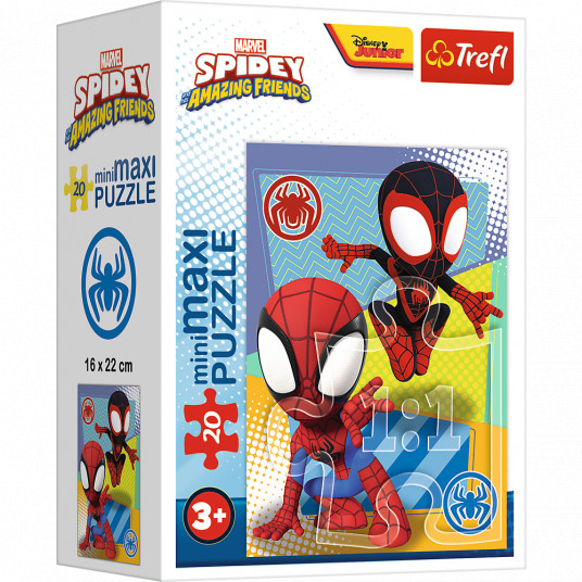 TREFL SPIDER-MAN Mini Maxi puzle Spidey, 20 gab.