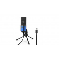 Kondensatora mikrofons FIFINE K669L zils/USB