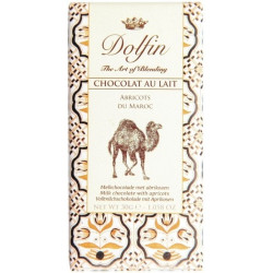 Šokolāde DOLFIN Piens ar aprikožu Maroc
