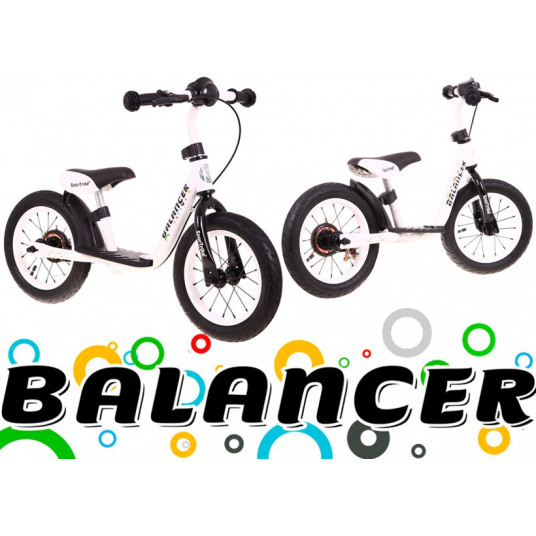 Līdzsvara velosipēds Sportrike Balancer, balts