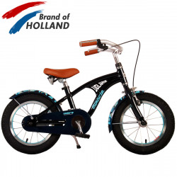 Bērnu velosipēds VOLARE 14" Miracle Cruiser (21486) melns/zils