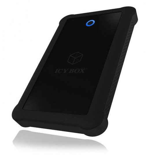 2,5 6 cm 2,5 collu SATA III (6 Gbit/s) HDD/SSD, USB 3.0 UASP resursdators ICY BOX