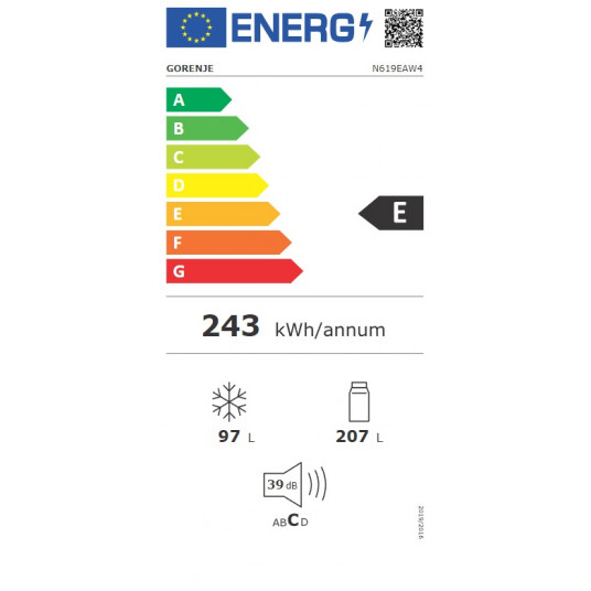 Ledusskapis GORENJE N619EAW4