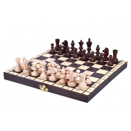 Šahs Olimpiskais Mini 300x150x50mm, karalis 60mm