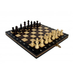 Magnētiskais šahs Magnētiskā skola 260x130x40mm, karalis 50mm