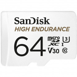 Atmiņas karte SANDISK 64GB MAX Endurance MicroSDHC