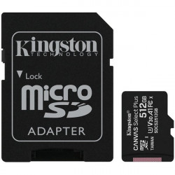 Atmiņas karte KINGSTON micSDXC 512GB Canvas Select Plus 100R A1 C10