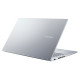 ASUS VivoBook 17X K1703ZA-WH34 i3-1220P piezīmjdators 43,9 cm (17,3 collas) Full HD Intel® Core™ i3 12 GB DDR4-SDRAM 256 GB SSD Wi-Fi 6 (802.11ax) Windows 11 Home Silver REPACK Jauns / Repack