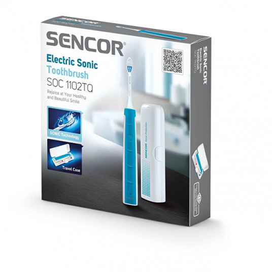 Sencor - Elektriskā skaņas zobu birste SOC 1102TQ