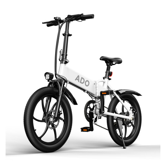 Elektriskais velosipēds ADO A20+, Balts