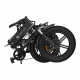 Elektriskais velosipēds ADO A20F Beast, melns