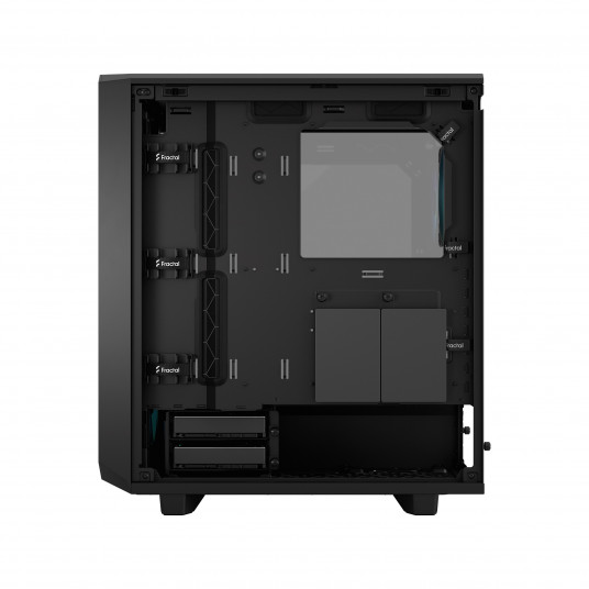 Fractal Design Meshify 2 Compact RGB Black TG Light Tint, Mid-Tower, Barošanas avots iekļauts Nē