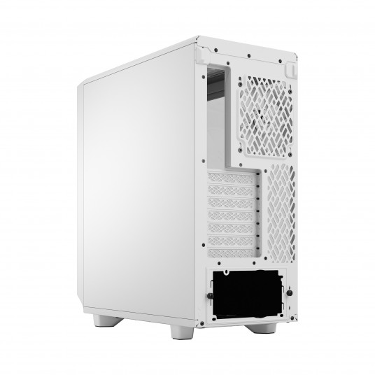 Fractal Design Meshify 2 Compact Lite White TG Caurspīdīgs, vidējais tornis, iekļauts barošanas avots Nē