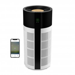 Duux Smart Air Purifier Tube balts/melns, 10-55 W, Suitable for rooms up to 75 m²