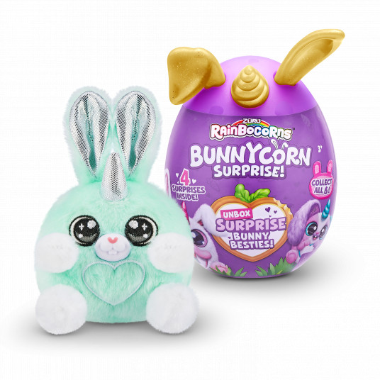 RAINBOCORNS plīša rotaļlieta ar aksesuāriem Bunnycorn, 9260/9260SQ1