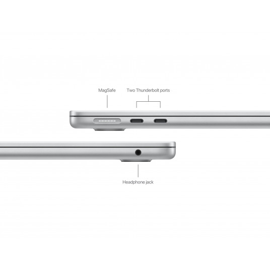 Klēpjdators acBook Air 13" Apple M3 8C CPU 10C GPU/8GB/512GB SSD/Silver/INT MRXR3ZE/A