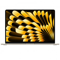Klēpjdators MacBook Air 15.3" Apple M3 Chip 8C CPU, 8GB RAM, 512GB SSD, Starlight INT, MRYR3ZE/A