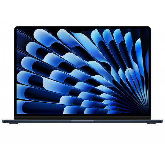 Klēpjdators MacBook Air 15" Apple M3 8C CPU 10C GPU/8GB/256GB SSD/Midnight/INT MRYU3ZE/A