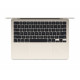 Klēpjdators MacBook Air 13.6" Apple M3 Chip 8C CPU, 16GB RAM, 512GB SSD, Starlight INT, MXCU3ZE/A