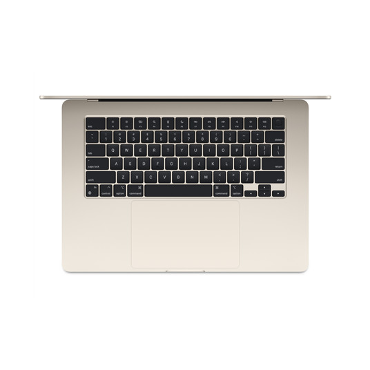 Klēpjdators MacBook Air 15.3" Apple M3 Chip 8C CPU, 16GB RAM, 512GB SSD, Starlight INT, MXD33ZE/A