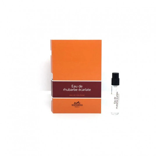 Hermes, Eau de Rhubarbe Ecarlate, Eau De Cologne, Unisex, 2 ml * Flakons