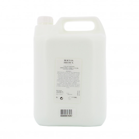 Molton Brown, laima un pačūlijas, mitrinošs, roku losjons, 5000 ml