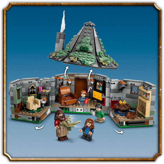 LEGO® 76428 Harija Potera Hagrida būda: pārsteiguma apmeklējums