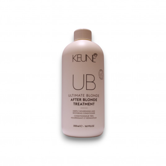 Keune, UB After Blonde, matu kopšanas kondicionieris, barošanai, krāsotiem matiem, 500 ml