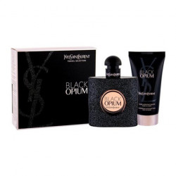 Yves Saint Laurent Black Opium Giftset   50 ml eau de parfum spray   50 ml bodylotion   cadeauset voor dames