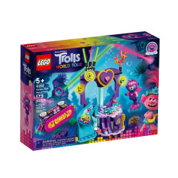 Lego, Trolls World Tour, Techno Reef Dance Party, Celtniecības komplekts, 41250, Meitenēm, Meitenēm, 5+ gadi, 173 gab.