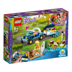 Lego, Friends, Stephanie'S bagijs un piekabe, celtniecības komplekts, 41364, meitenēm, meitenēm no 6 gadiem