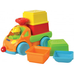 Tomijs, Toomies, automašīnu rotaļu komplekts, sakrauta rotaļlieta ar skaņām