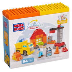 Mega Bloks, Junior Builders, Celtniecības komplekts, 2 - 4 gadi, 54