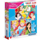 Clementoni, Supercolor, Disney Princess, Puzle, 2 x 20 gab., Meitenēm, 3+ gadi