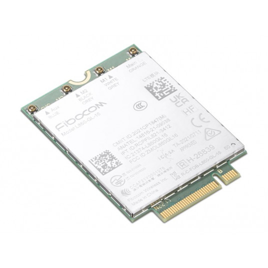 LENOVO THINKPAD FIBOCOM L860-GL-16 4G LTE CAT16 M.2 WWAN MODULIS