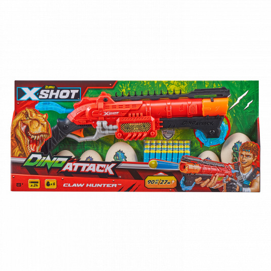 XSHOT-DINO ATTACK rotaļu pistole Claw Hunter, 4861