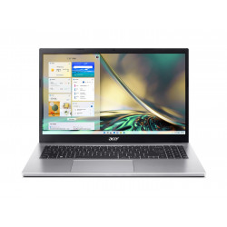 Acer Aspire 3 A315-59-53ER piezīmjdators 39,6 cm (15,6 collas) "Full HD" Intel® Core™ i5 i5-1235U 8 GB DDR4-SDRAM 256 GB SSD Wi-Fi 5 (802.11ac) Windows 11 Home Silver Jauns / Repack