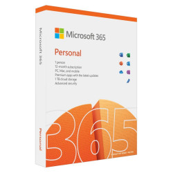 Microsoft | 365 Personāls | QQ2-01897 | FPP | Licences termiņš 1 gads(-i) | angļu | EuroZone Medialess