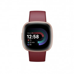 Viedpulkstenis Fitbit Versa 4 Smart Watch, Beet/Copper Rose