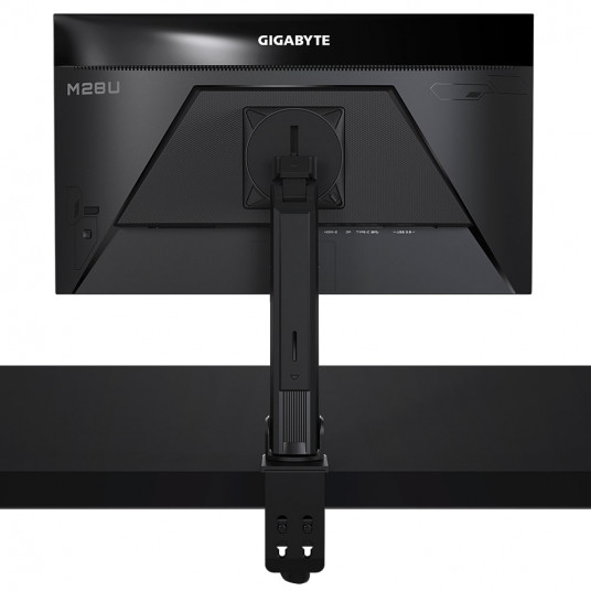Gigabaitu spēļu monitors M28U AE EK 28 ", IPS, UHD, 3840 x 2160, 16:9, 2 ms, 300 cd/m², melns, 144 Hz, HDMI portu skaits 2